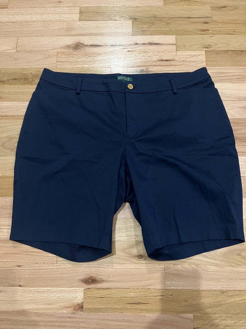LAUREN Ralph Lauren Dark Navy Chino Shorts